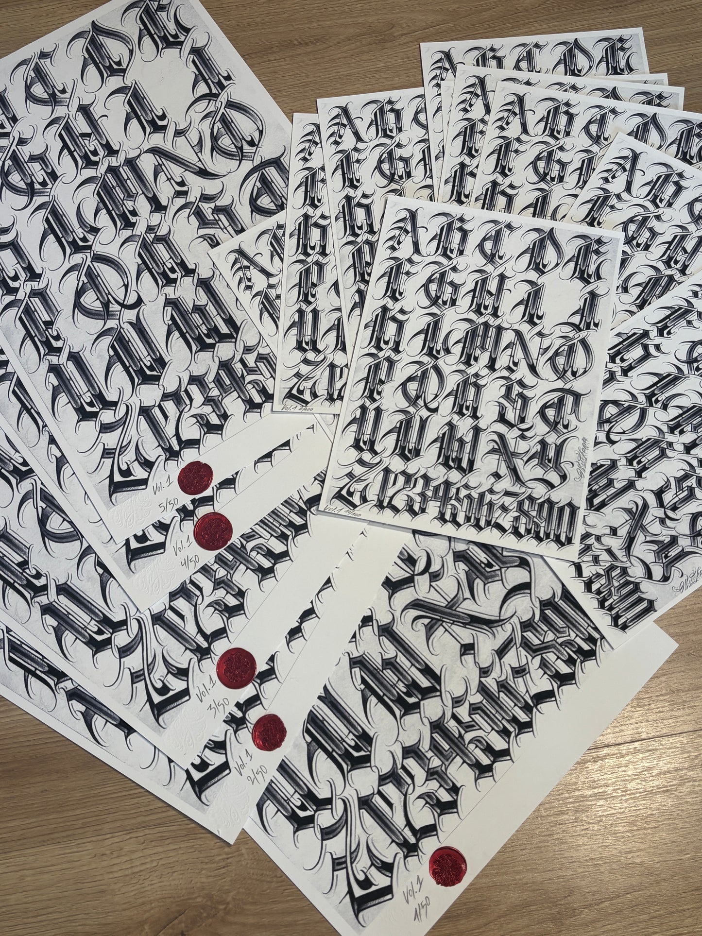"NEW ABC" fine art print