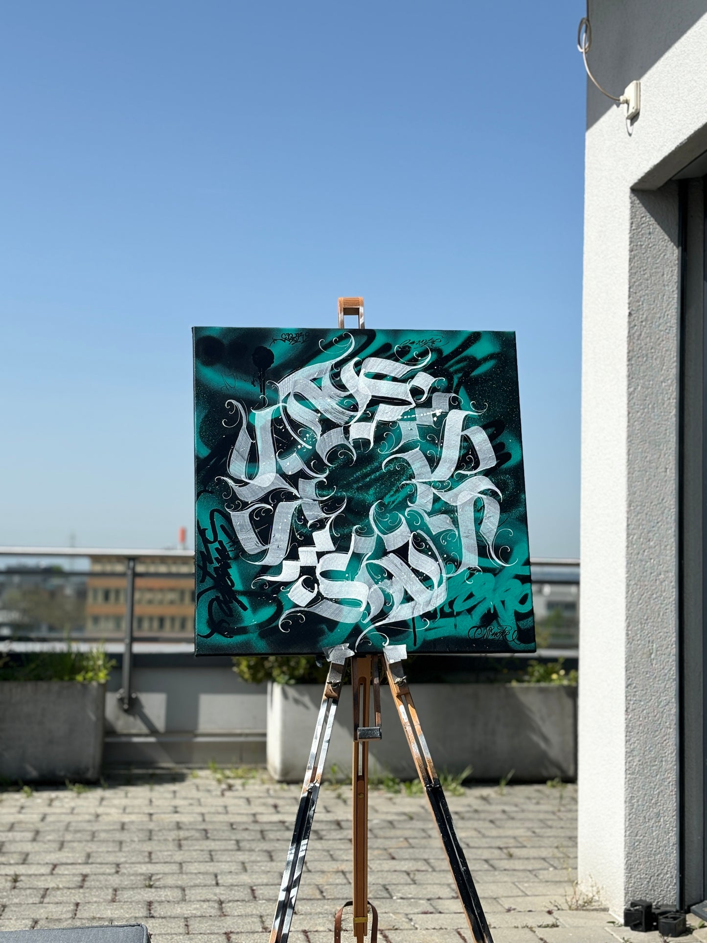 CANVAS 60X60 SPRAY/MARKERS