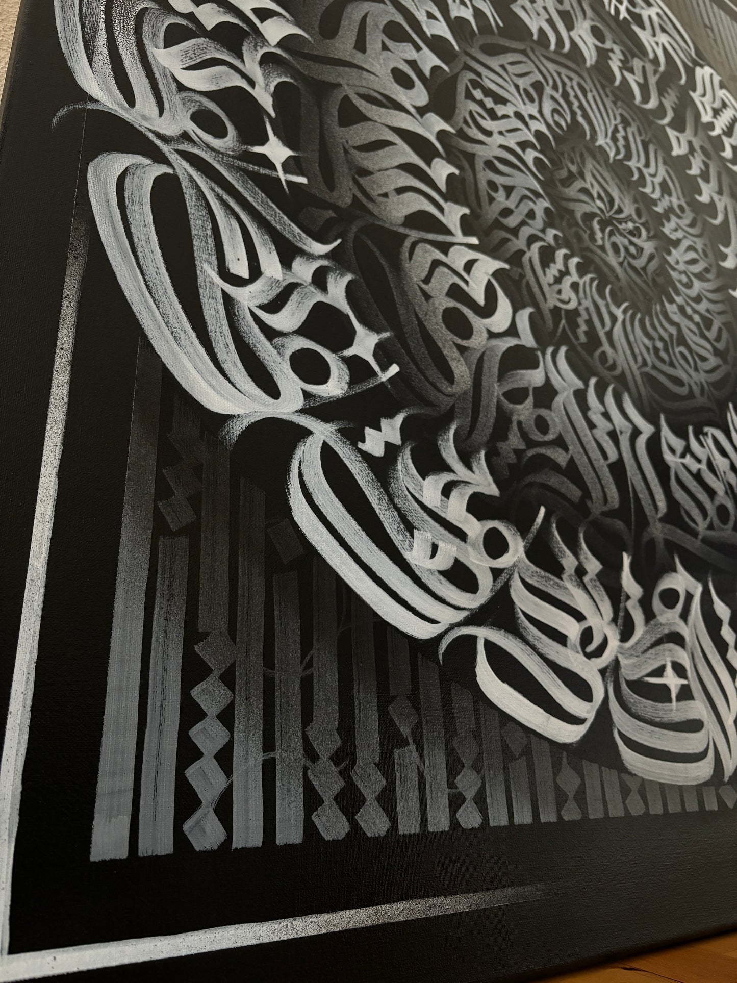 CANVAS 100X120 SPRAY/MARKER