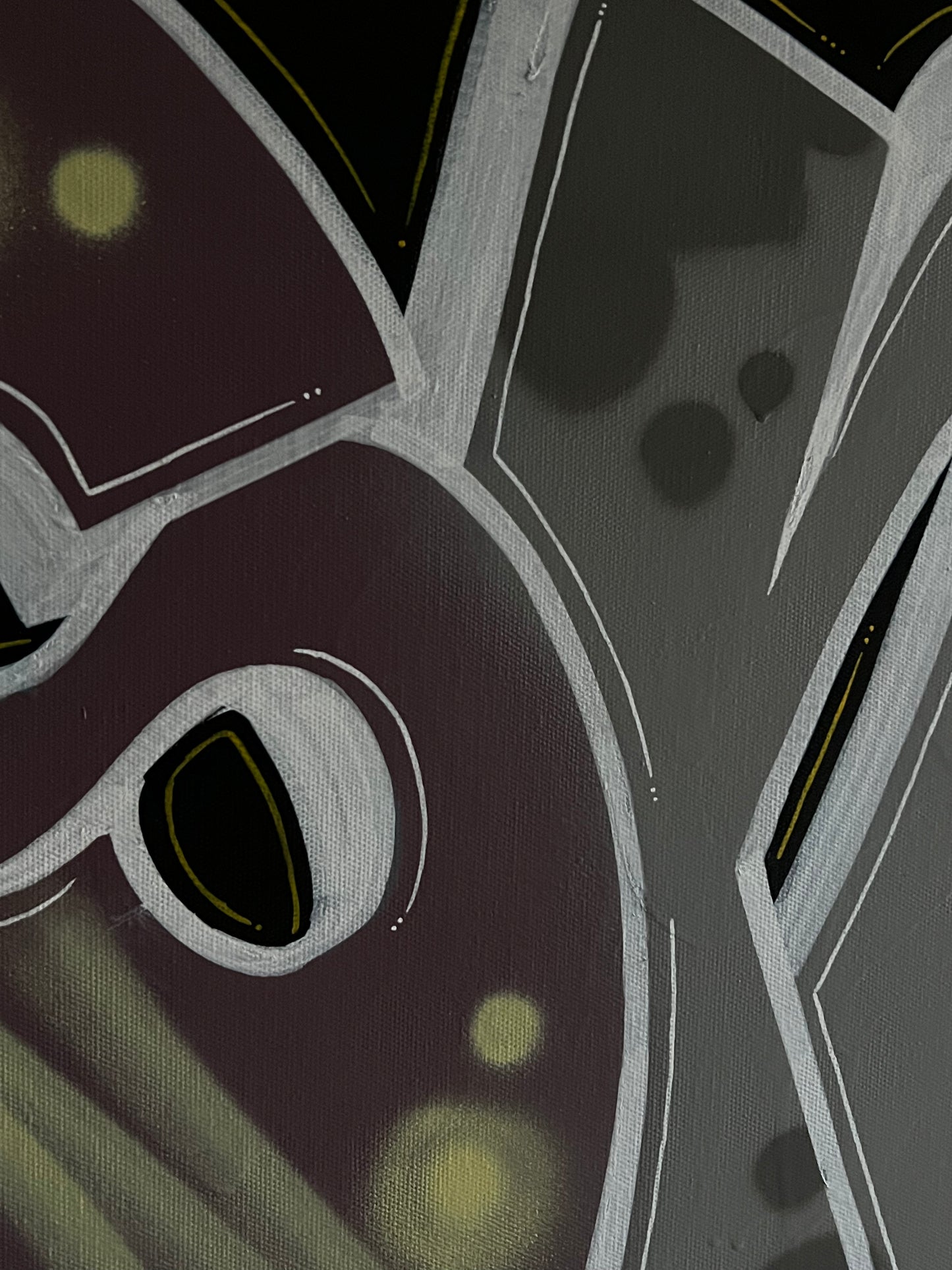 Snoke Graffiti Canvas