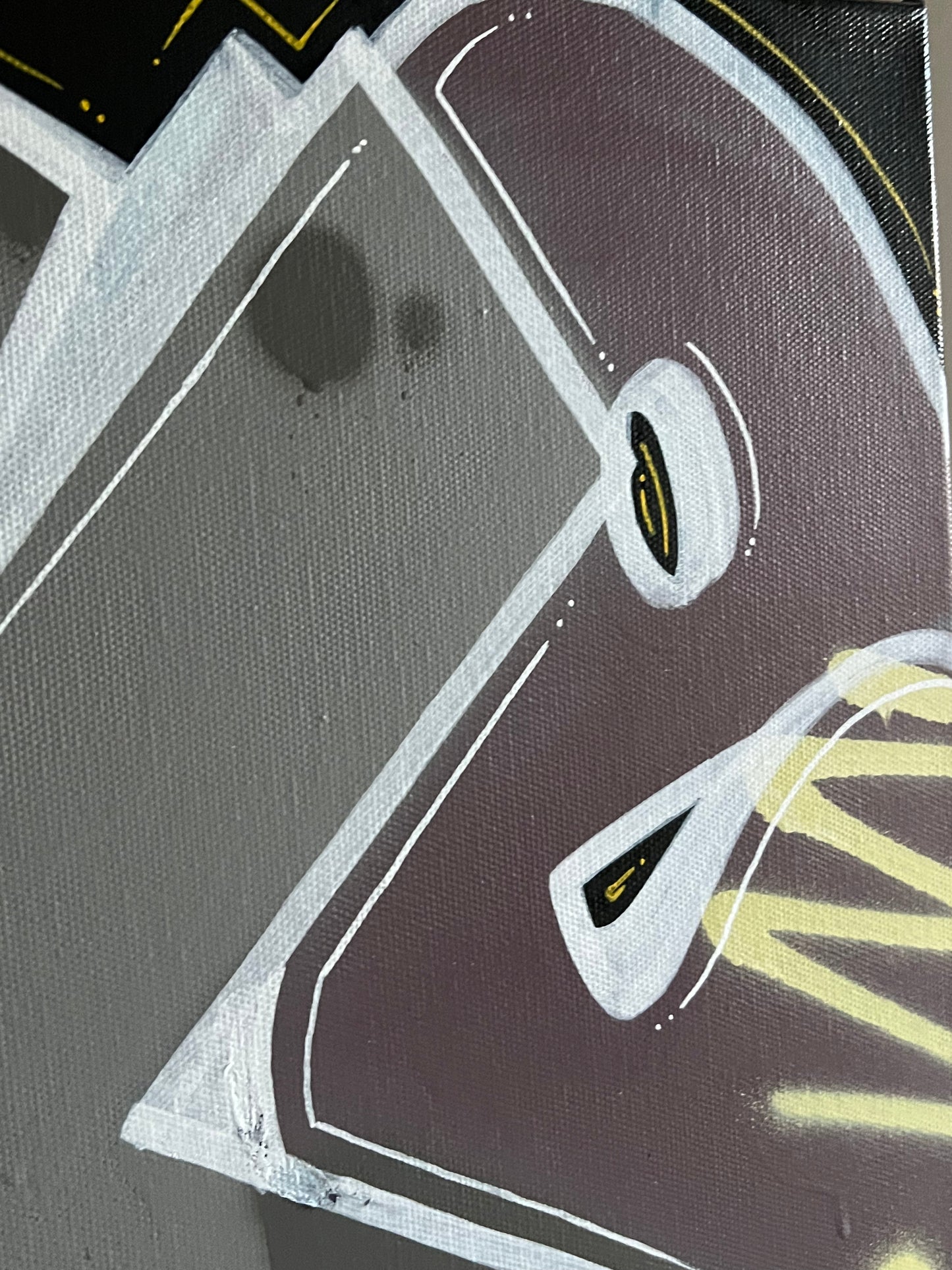 Snoke Graffiti Canvas