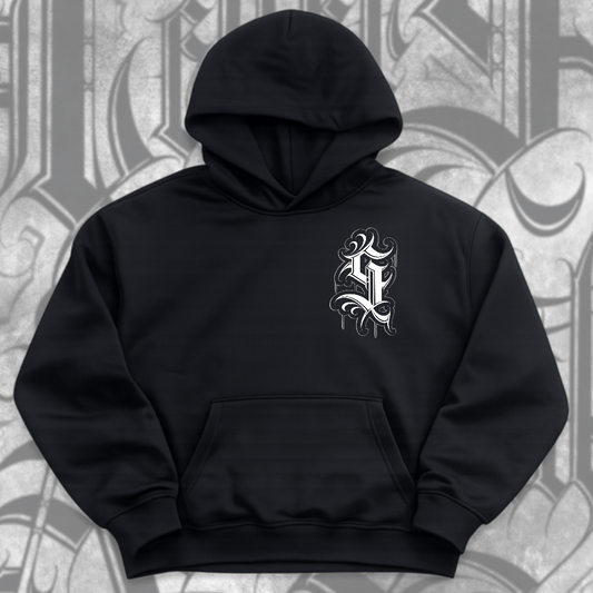 LETTERS A/D - Black Hoodie